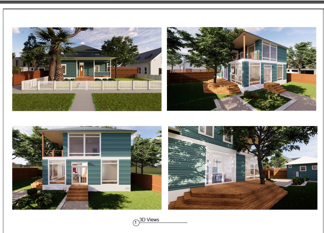 2-Story Reinforced Concrete Residence Structural Design drawing sheet