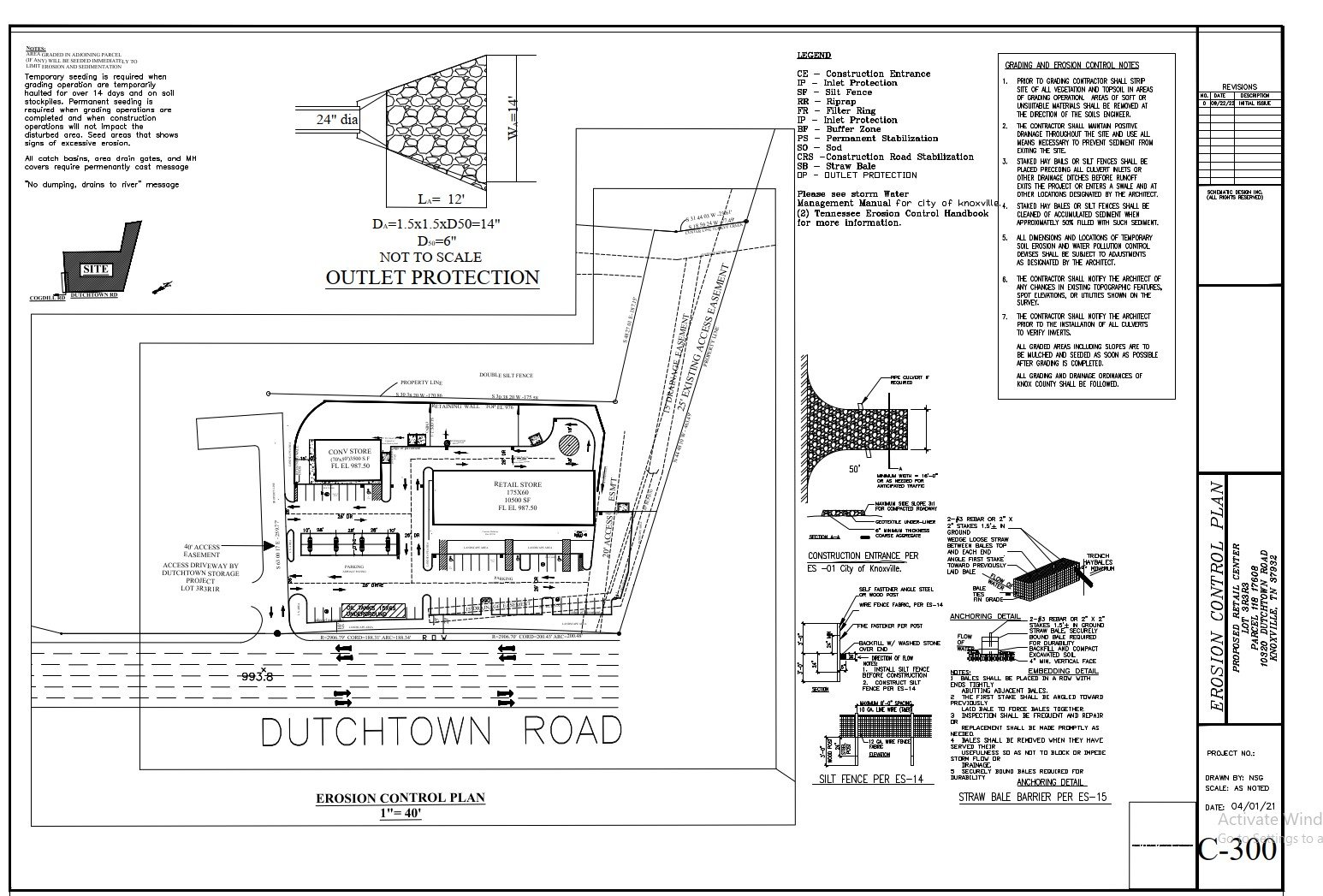 Hillside Custom Residence Site Civil – Grading & Retaining Walls drawing sheet